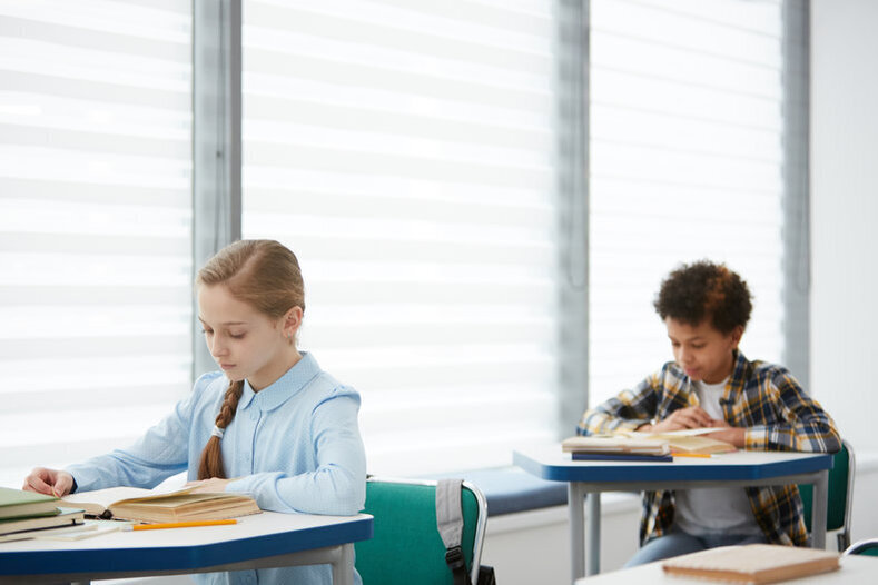 Kids in classroom